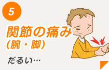 関節の痛み（腕・脚）
