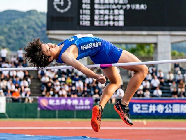 走高跳で膝と足首の痛み 和歌山の整骨院が解決した成長期アスリートの実例
